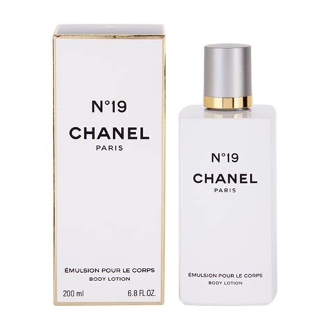 chanel no 19 body lotion